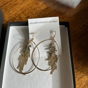 New w tags South Moon Under chandelier earrings